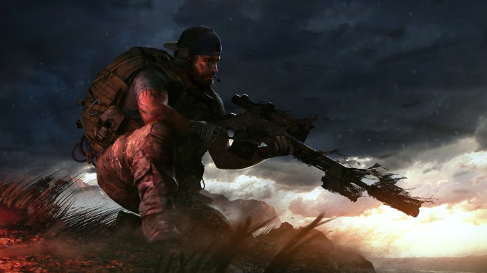 Soldier with sniper rifle in Ghost Recon Wildlands 4K