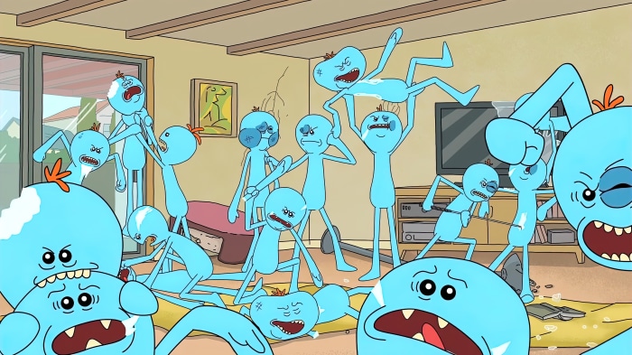 Mr. Meeseeks from Rick and Morty 4K