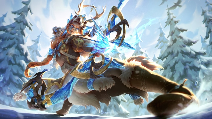Skadi the Archer from Smite 4K
