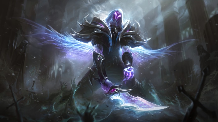 Ashen Knight Pyke from League of Legends 4K