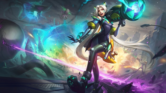 Jinx from League of Legends Anima Squad Prestige 4K