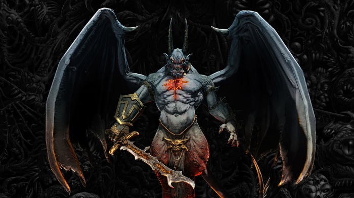 Daemon Prince from Total War Warhammer III 4K