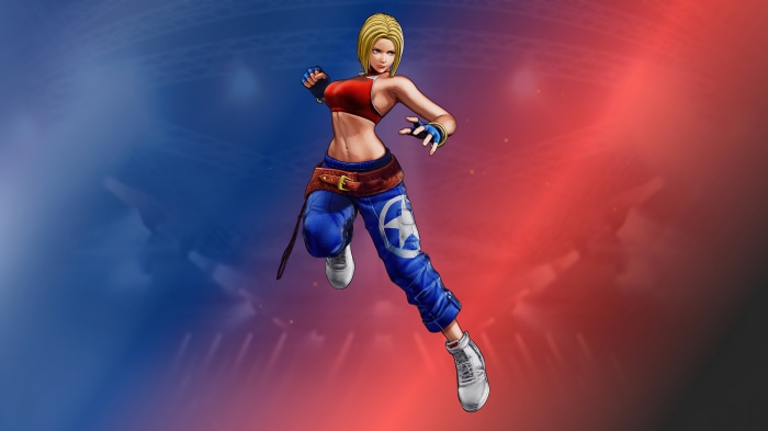 Blue Mary from The King of Fighters XV 4K