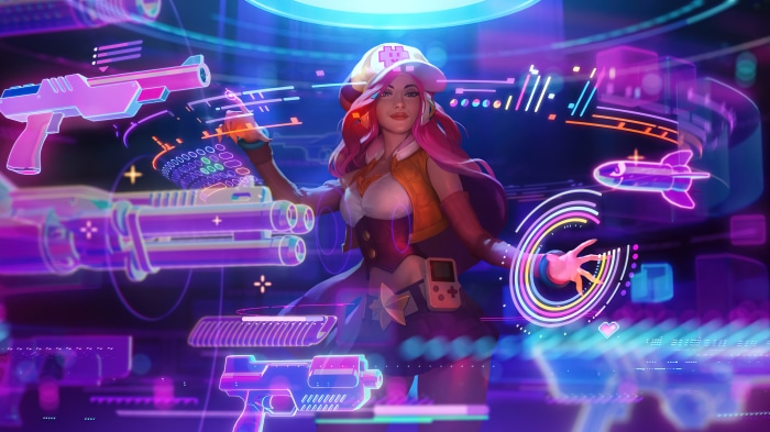 Arcade Miss Fortune from League of Legends 4K