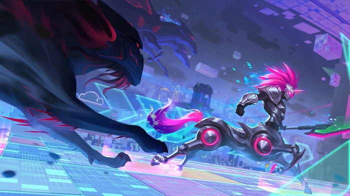 Battle Boss Hecarim from League of Legends 4K