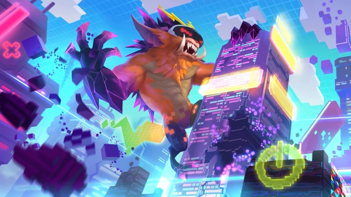Battle Boss Gnar from League of Legends 4K