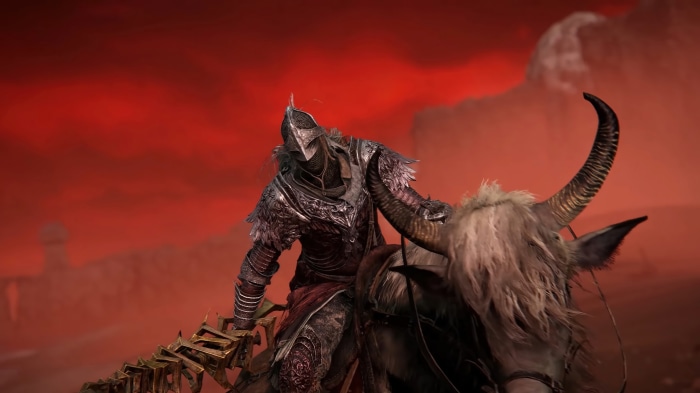 Elden Ring Tarnished Knight on Horse 4K