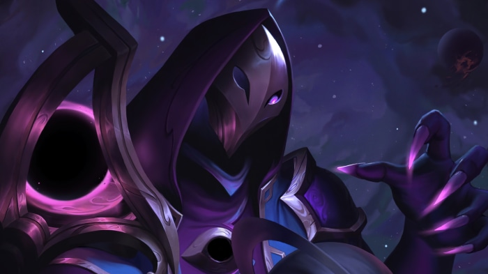 Jhin from League of Legends Cosmic Art 4K
