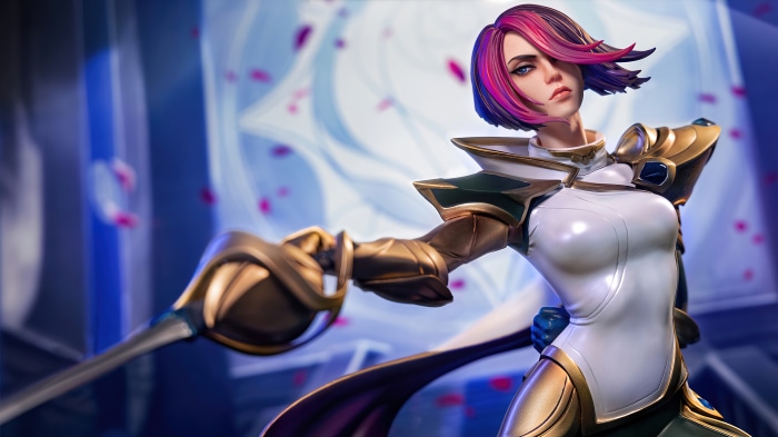 Fiora from League of Legends 4K