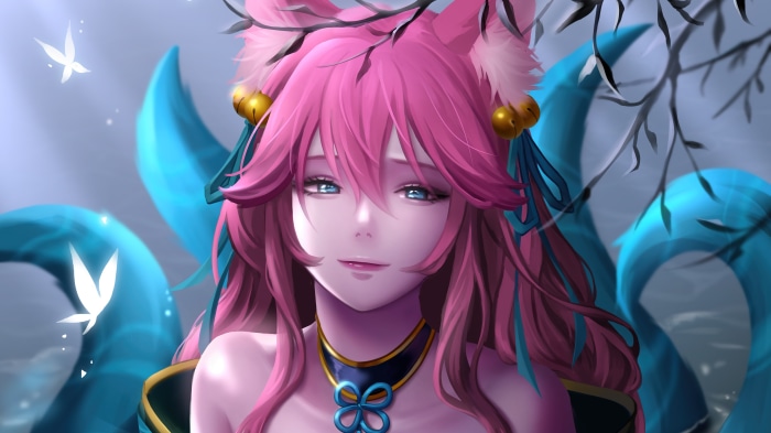 Ahri Spirit Blossom from League of Legends 4K Art