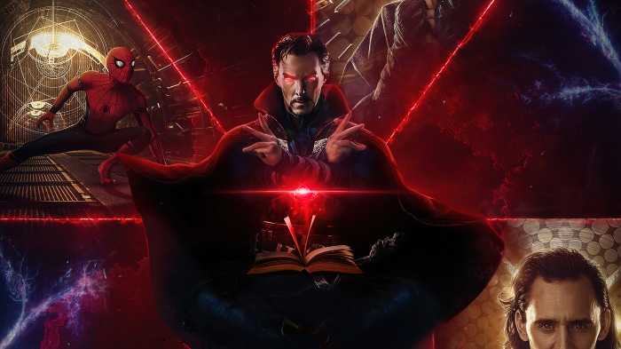 Doctor Strange and Spider-Man from Doctor Strange in the Multiverse of Madness 4K