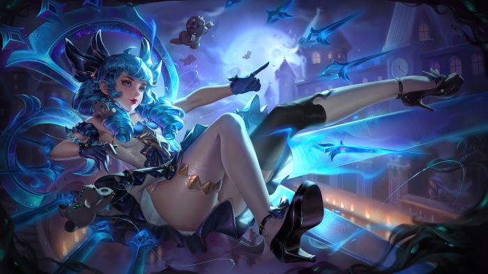Gwen from League of Legends in 4K Art