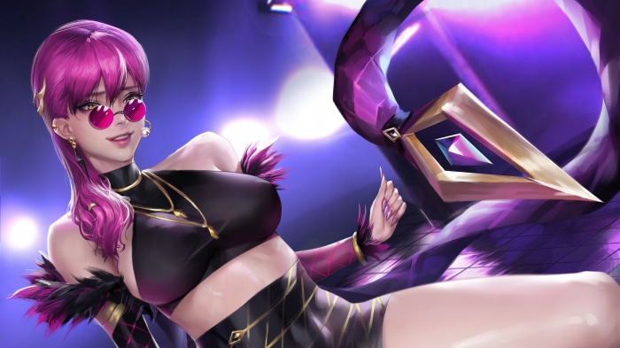 K/DA Evelynn from League of Legends 4K
