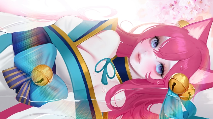 Ahri from League of Legends, Spirit Blossom skin