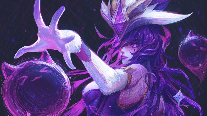 Syndra from League of Legends Star Guardian Art 4K