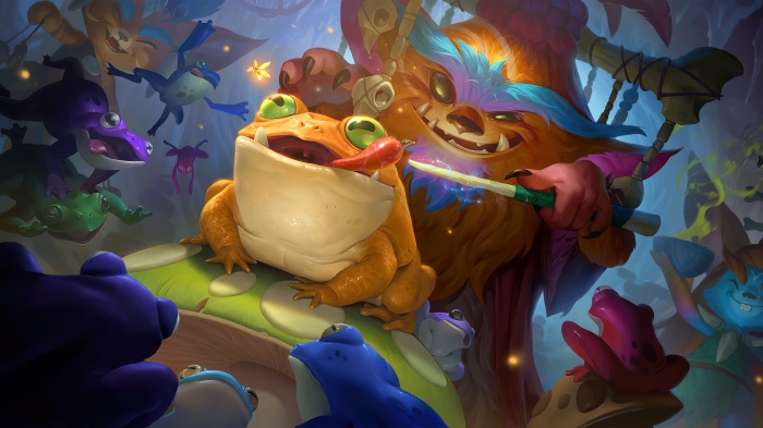 Spotted Toad from Runeterra in Bandle City 4K