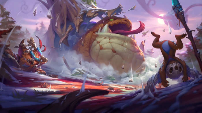 Gromp from Runeterra in Bandle City