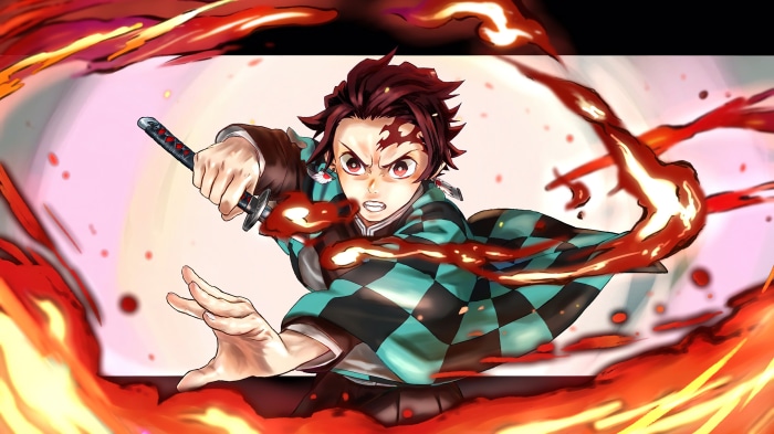 Tanjiro Kamado from Demon Slayer 4K