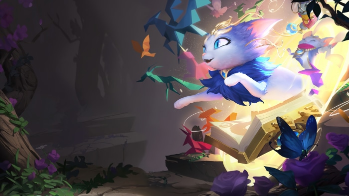 Yuumi from Legends of Runeterra 4K