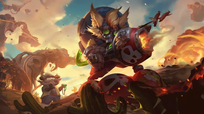 Tristana from League of Legends and Legends of Runeterra