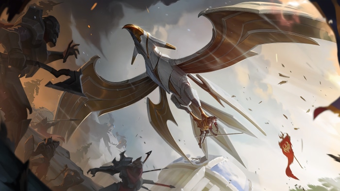 Petricite Broadwing from Legends of Runeterra 4K