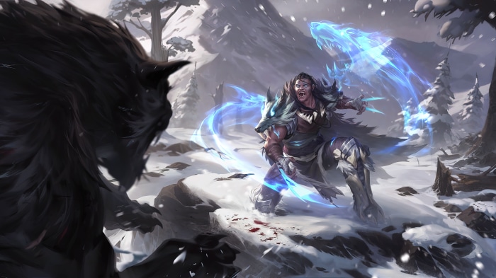 Murkwolf Rager from Legends of Runeterra 4K