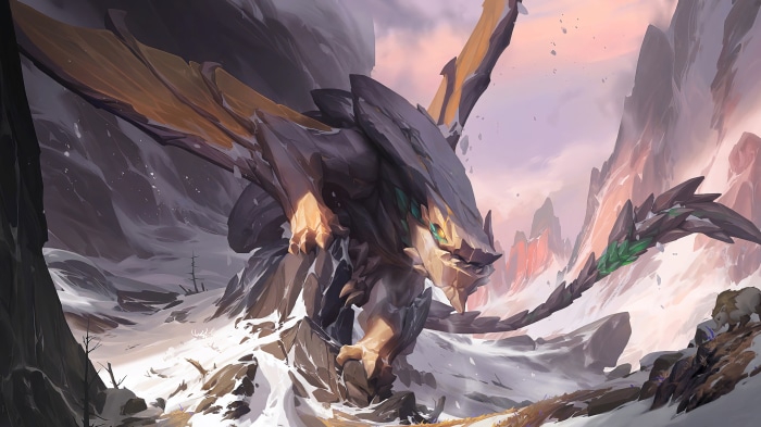 Mountain Drake from Legends of Runeterra 4K