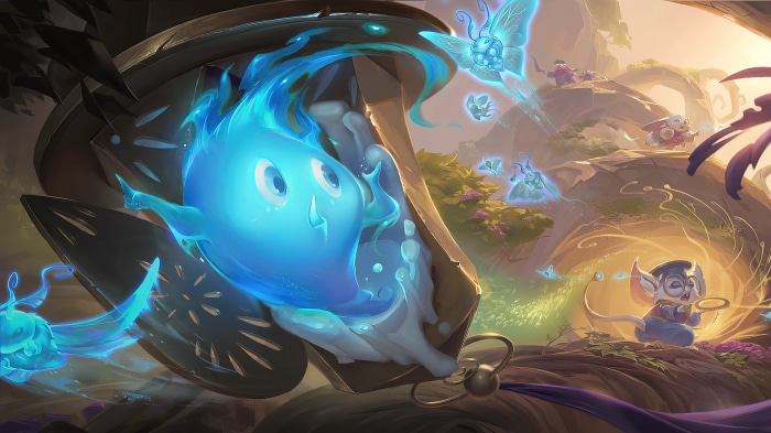 Fae creature from Legends of Runeterra
