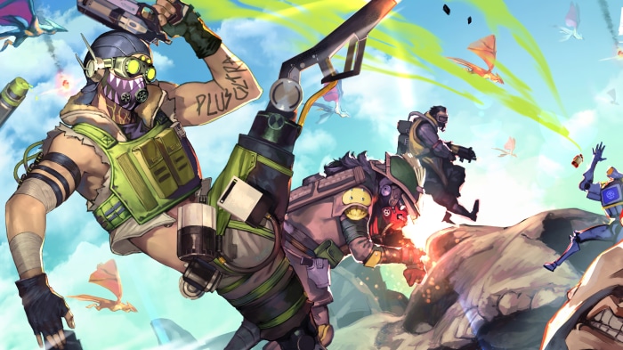 Octane and Bloodhound from Apex Legends in 4K