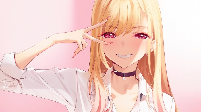 Marin Kitagawa from My Dress-Up Darling 4K Illustration