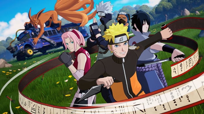 Naruto characters from Fortnite 4K