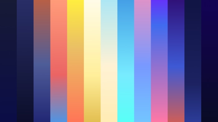 Colorful vertical stripes gradient 4K