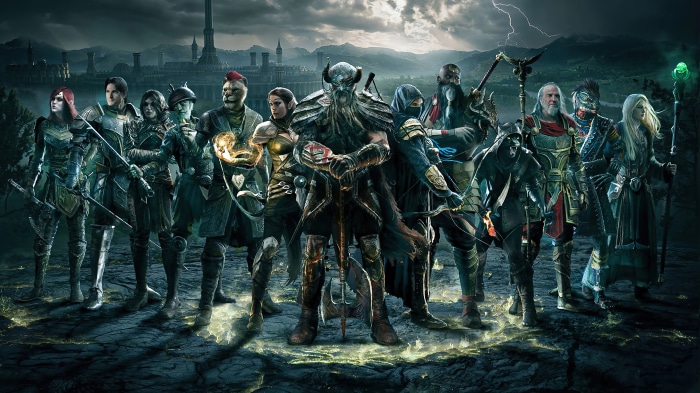 The Elder Scrolls Online characters 4K