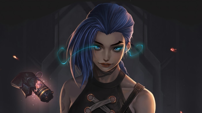 Jinx from Arcane League of Legends 4K