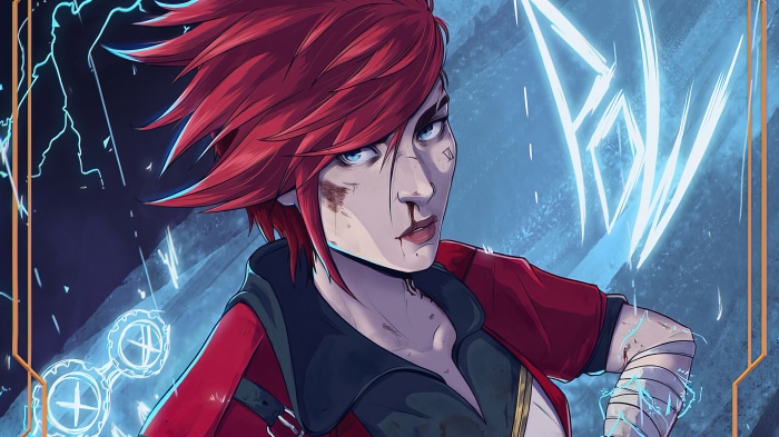 Vi from Arcane League of Legends 4K