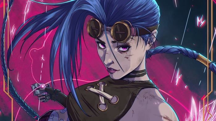 Jinx from Arcane League of Legends 4K