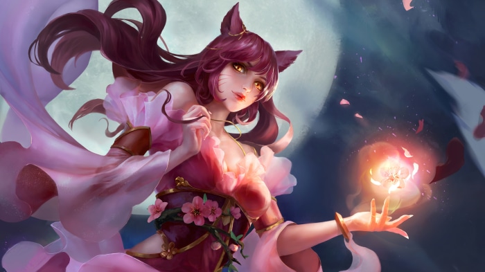 Ahri from League of Legends 4K