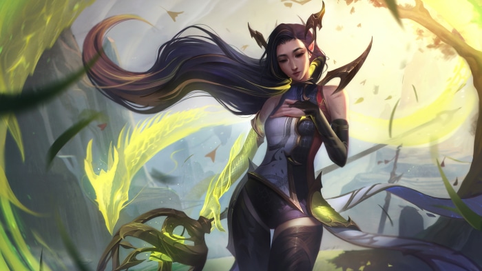 Dragonmancer Janna from League of Legends 4K