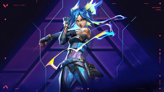 Neon from Valorant 4K