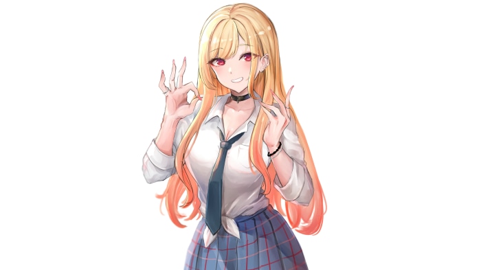 Marin Kitagawa from My Dress-Up Darling in Art
