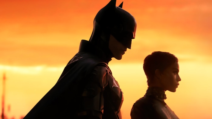 Batman and Catwoman from The Batman 4K