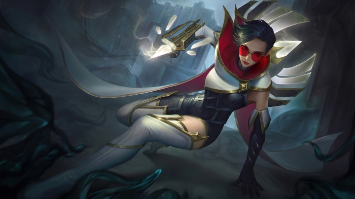Vayne from League of Legends Sentinel Art 4K