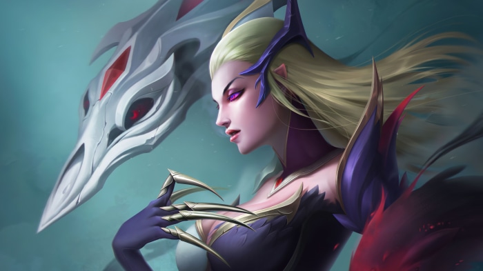 Coven Evelynn from League of Legends 4K