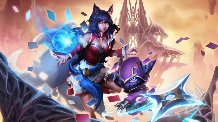 Ahri and Kennen from Legends of Runeterra 4K