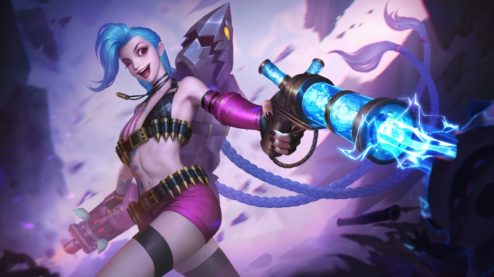 Jinx from League of Legends 4K
