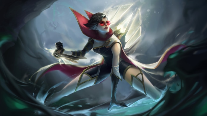 Vayne from League of Legends Sentinel skin