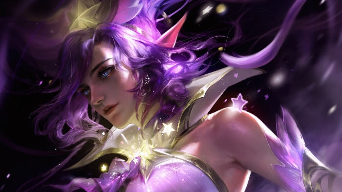 Janna from League of Legends Star Guardian 4K