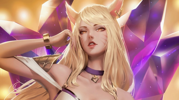 Ahri from League of Legends KDA 4K