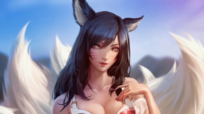 Ahri from League of Legends 4K