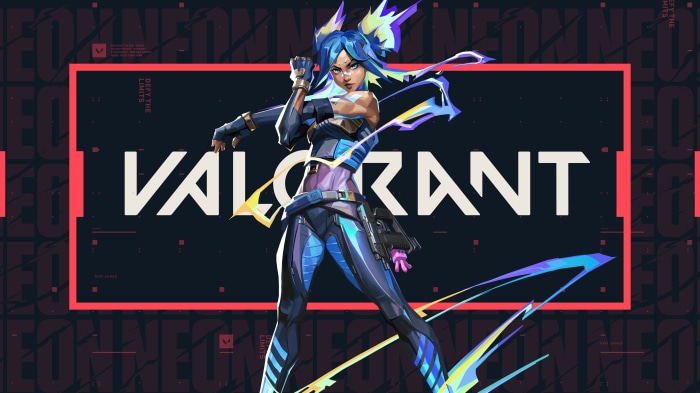Neon from Valorant 4K